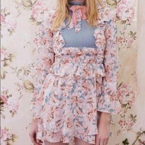 For love and lemons blossom mini xs new with tag